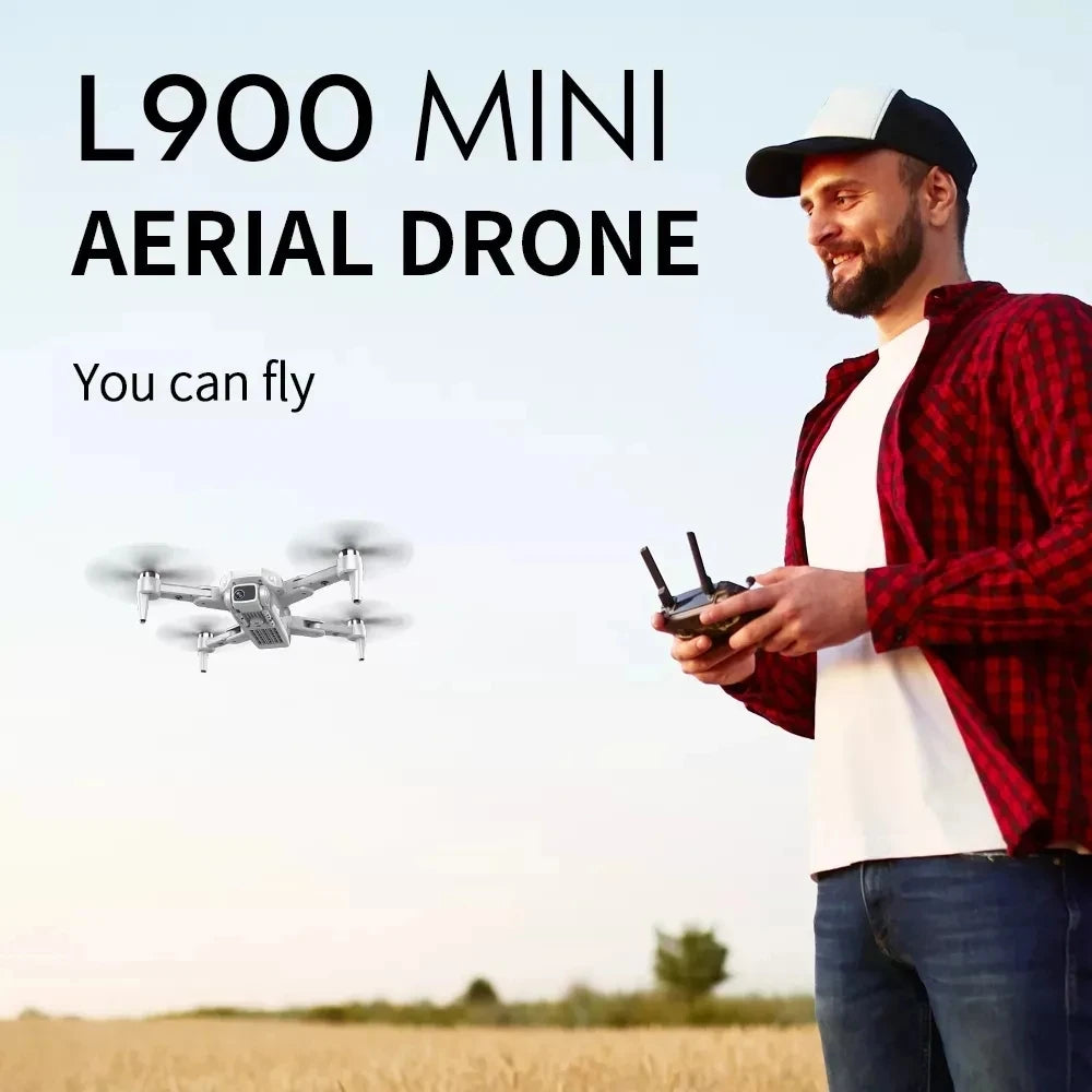 Drone L900 Pro 4K GPS 5G WiFi FPV Brushless Foldable Quadcopter with Dual HD Camera & 1.2KM Range
