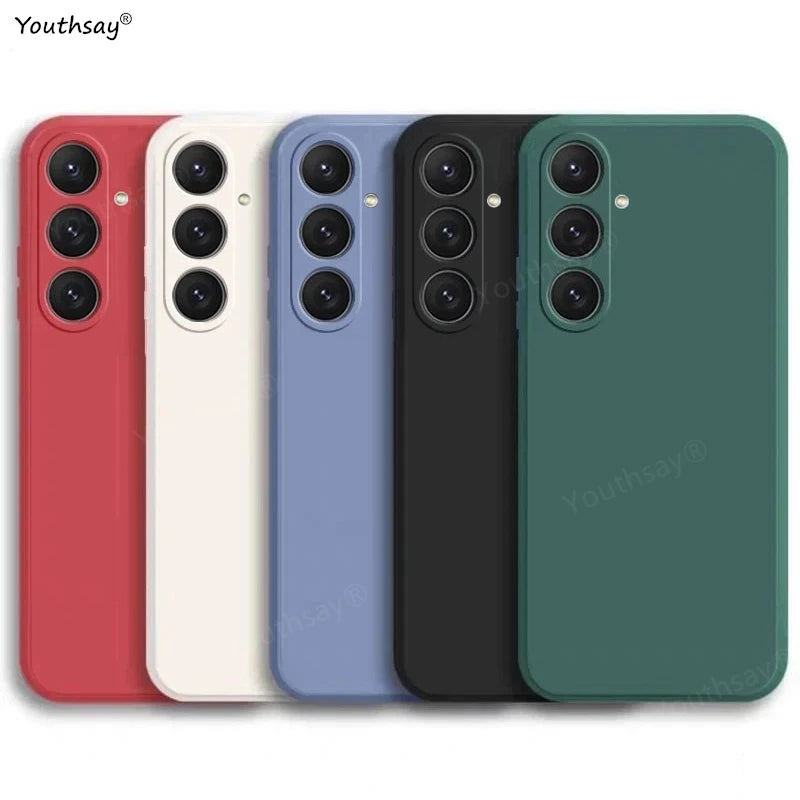 Liquid Silicone Case for Samsung Galaxy A16 / A15 / A36 / A55 – Soft & Sleek Protection