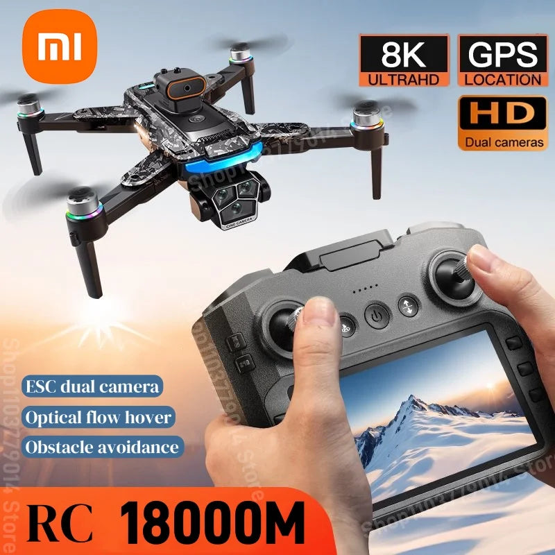 Xiaomi A14 Pro Max 8K Drone – GPS, 3 Cameras, Obstacle Avoidance & Foldable Design