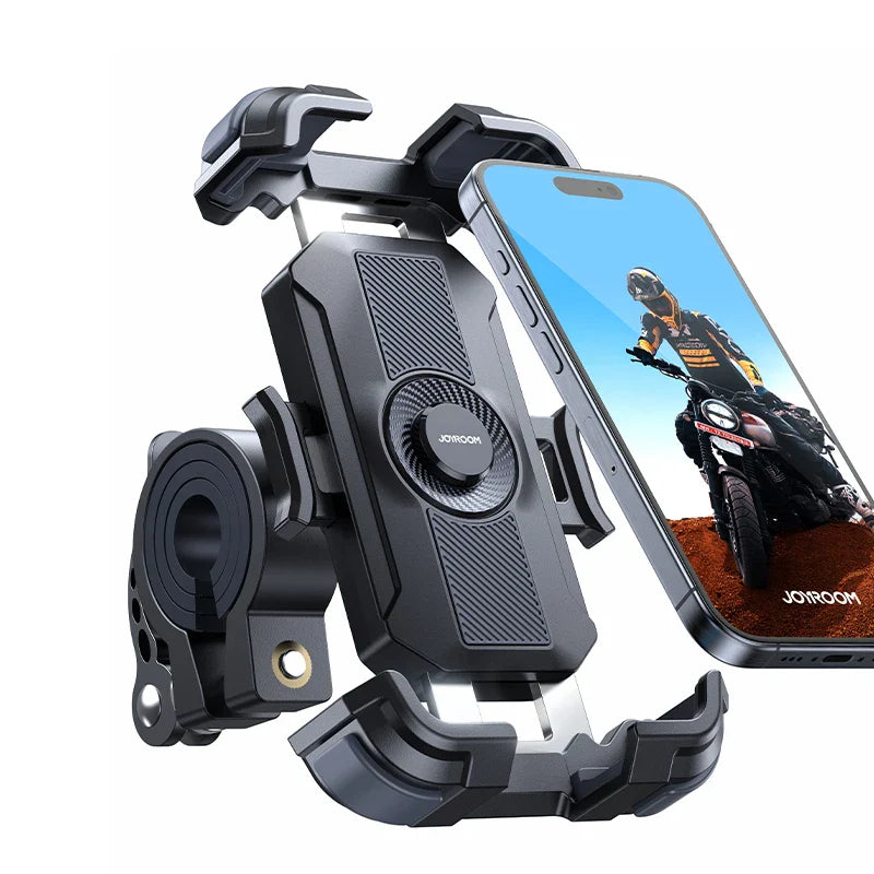Joyroom Motorcycle & Bike Phone Mount – Ultra-Stable Handlebar Holder for iPhone, Samsung & More