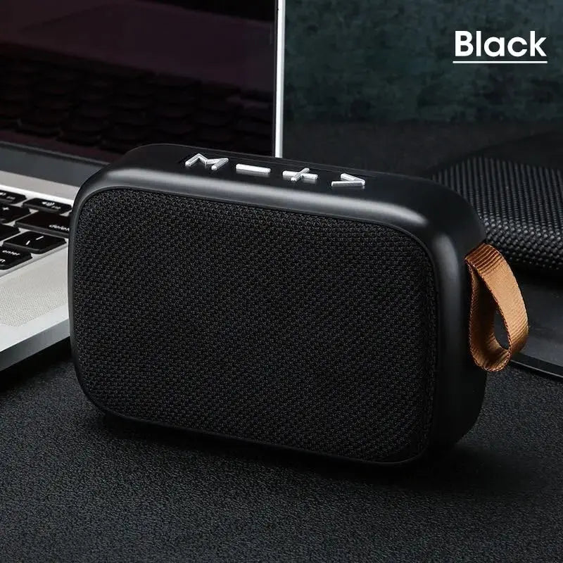 Mini Wireless Bluetooth Speaker – Portable Subwoofer with Fabric Design for Home & Outdoors