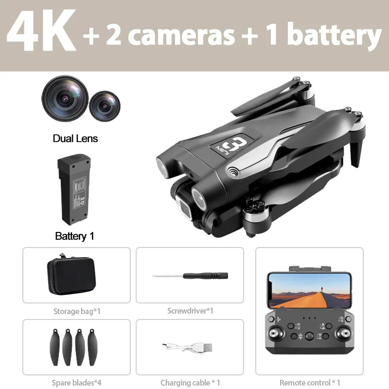 Xiaomi Z908 MAX 8K Drone with 3-Way Obstacle Avoidance & 4K Camera