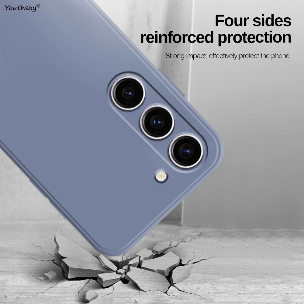 Liquid Silicone Case for Samsung Galaxy A16 / A15 / A36 / A55 – Soft & Sleek Protection