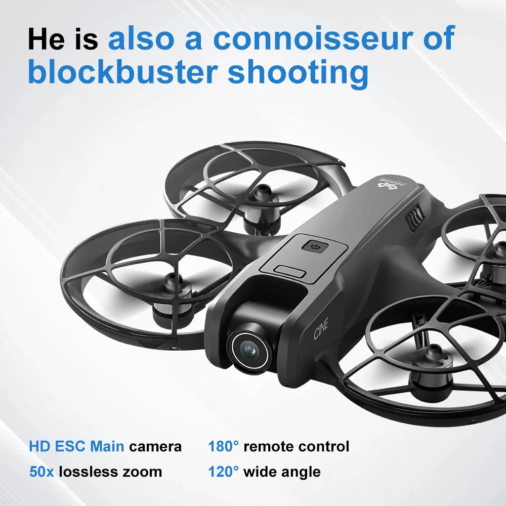Xiaomi V666 4K/8K Mini Drone – Smart Obstacle Sensors & Dual HD Camera