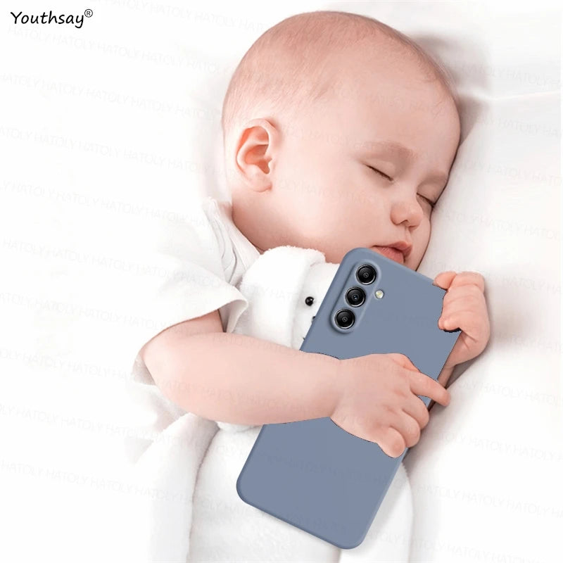 Liquid Silicone Case for Samsung Galaxy A16 / A15 / A36 / A55 – Soft & Sleek Protection