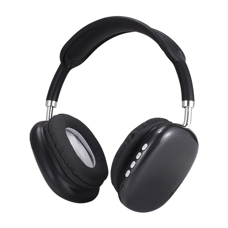 P9 Wireless Bluetooth Headphones – Noise Cancelling Over-Ear with Mic for Gaming & Apple