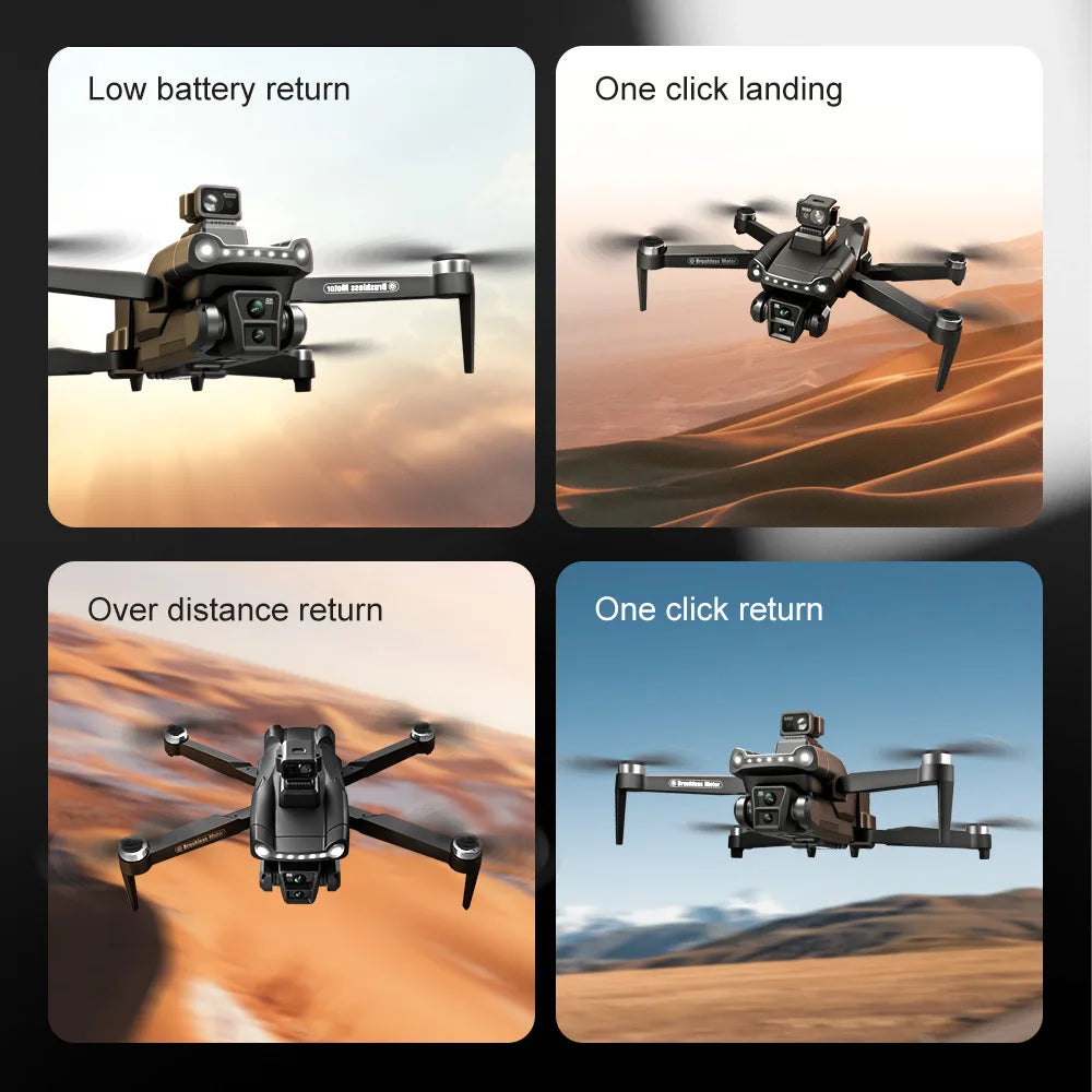 8K Pro GPS Drone with HD Camera, Foldable Design & Obstacle Avoidance
