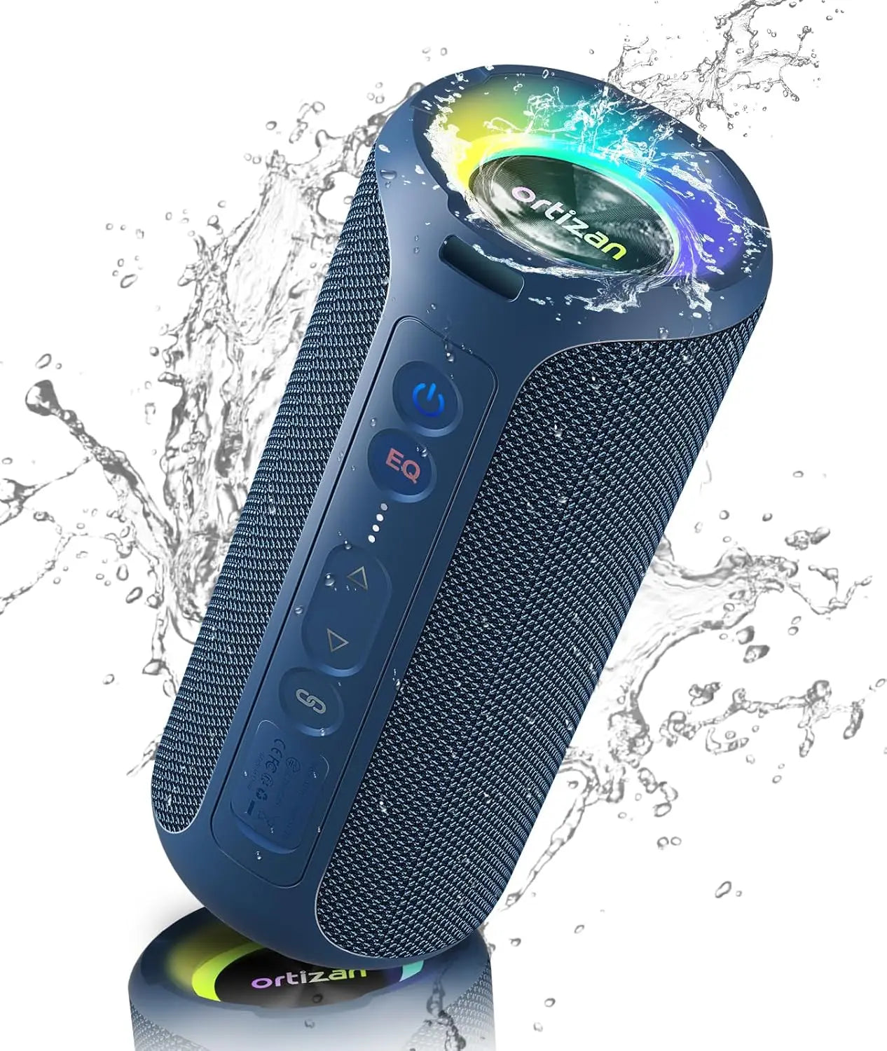 X8 Pro Bluetooth Speaker – 40W Bass, 30H Playtime & Epic Light Show