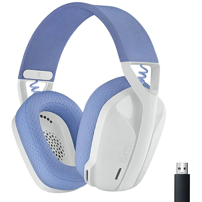 G435 Wireless Gaming Headset – Bluetooth & LIGHTSPEED, Surround Sound, Over-Ear for PC & Laptop