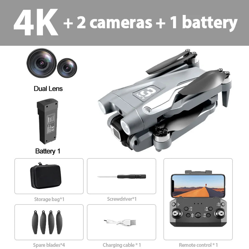 Xiaomi Z908 MAX 8K Drone with 3-Way Obstacle Avoidance & 4K Camera