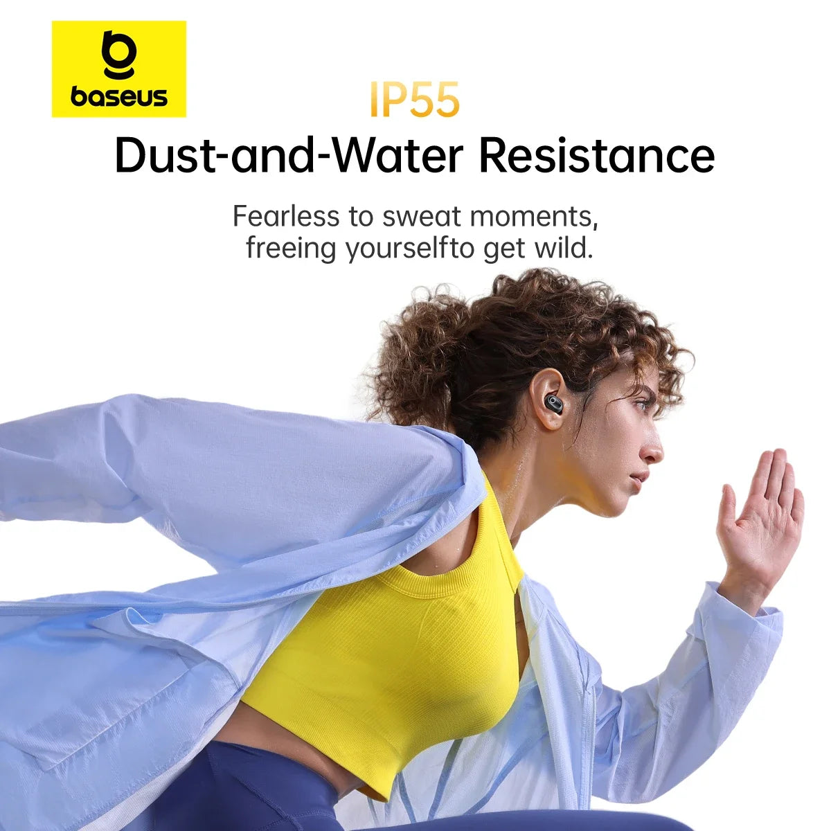 Bass BD1 Mini Earbuds – 38H Playtime, Bluetooth 5.4, IP55 Waterproof