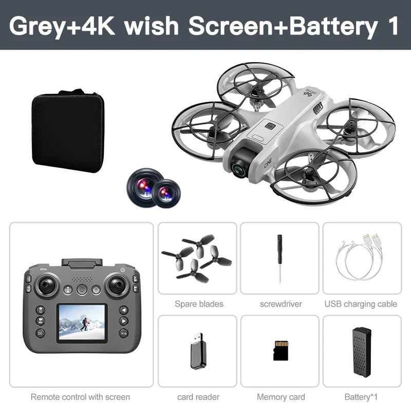 Xiaomi V666 4K/8K Mini Drone – Smart Obstacle Sensors & Dual HD Camera