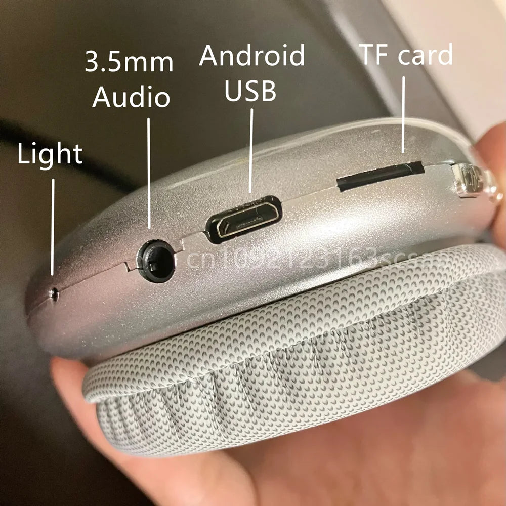 P9 Wireless Bluetooth Headphones – Noise Cancelling Over-Ear with Mic for Gaming & Apple