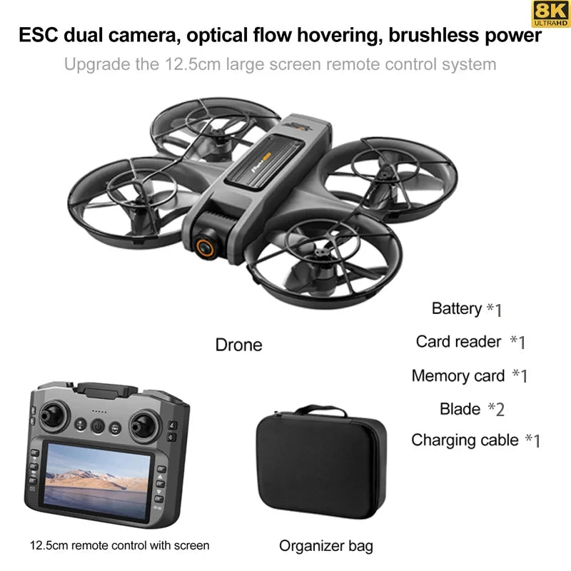 Xiaomi S156 8K Drone with 5G FPV, Obstacle Avoidance & Screen Controller