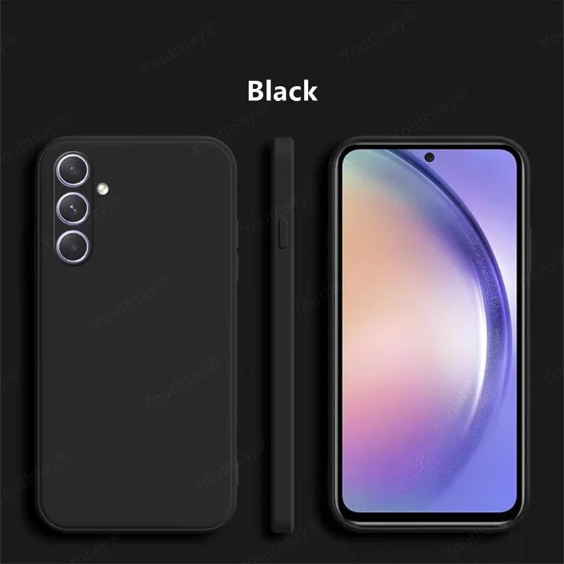 Liquid Silicone Case for Samsung Galaxy A16 / A15 / A36 / A55 – Soft & Sleek Protection