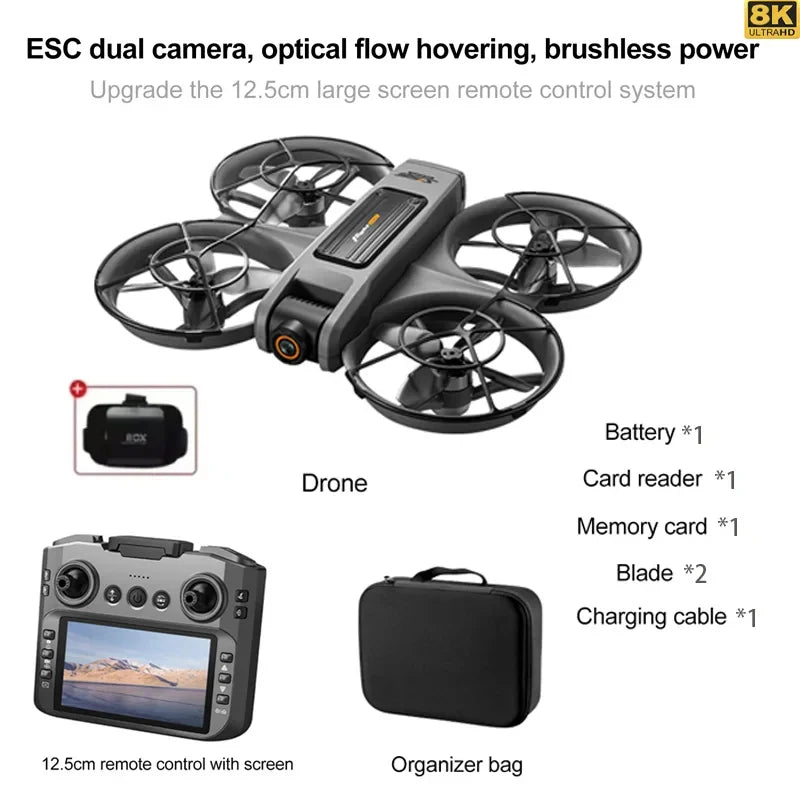 Xiaomi S156 8K Drone with 5G FPV, Obstacle Avoidance & Screen Controller