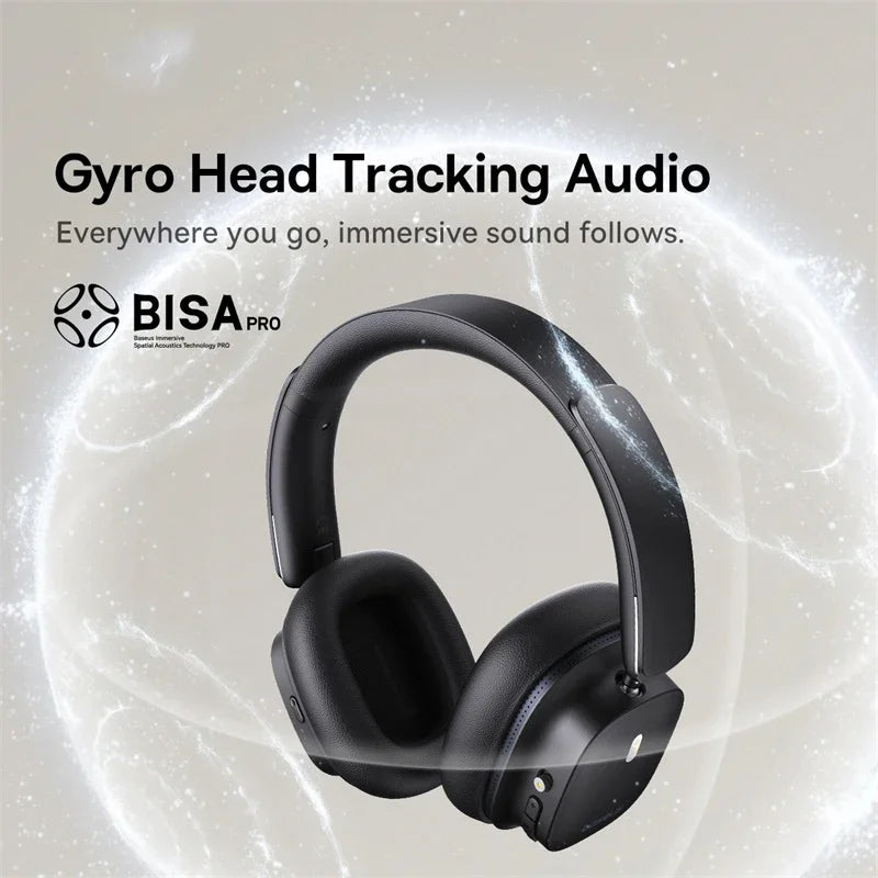 Bowie 30 Max Hi-Res Wireless Headphones – LDAC, 45dB ANC, Over-Ear, 3D Spatial Sound