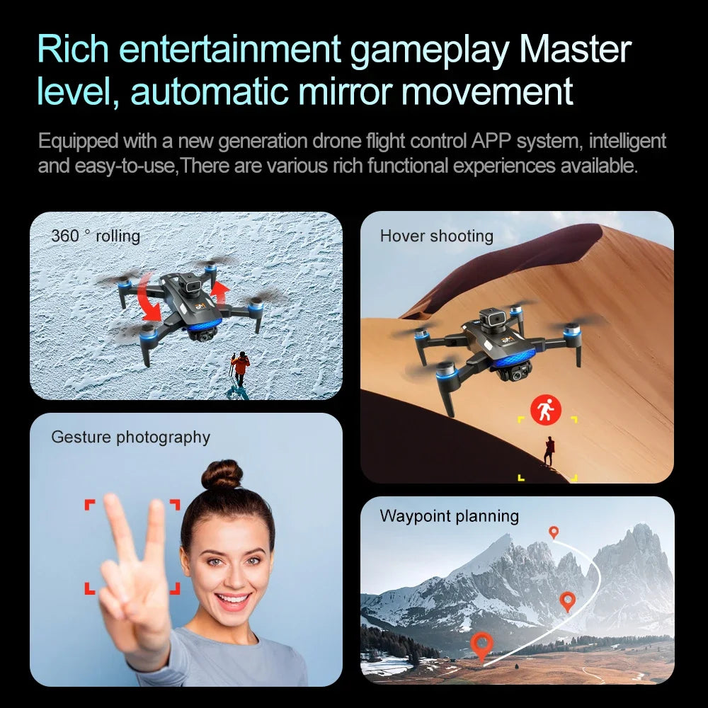 Xiaomi M6 8K Drone with Screen Remote, 5G FPV & 4K HD Camera