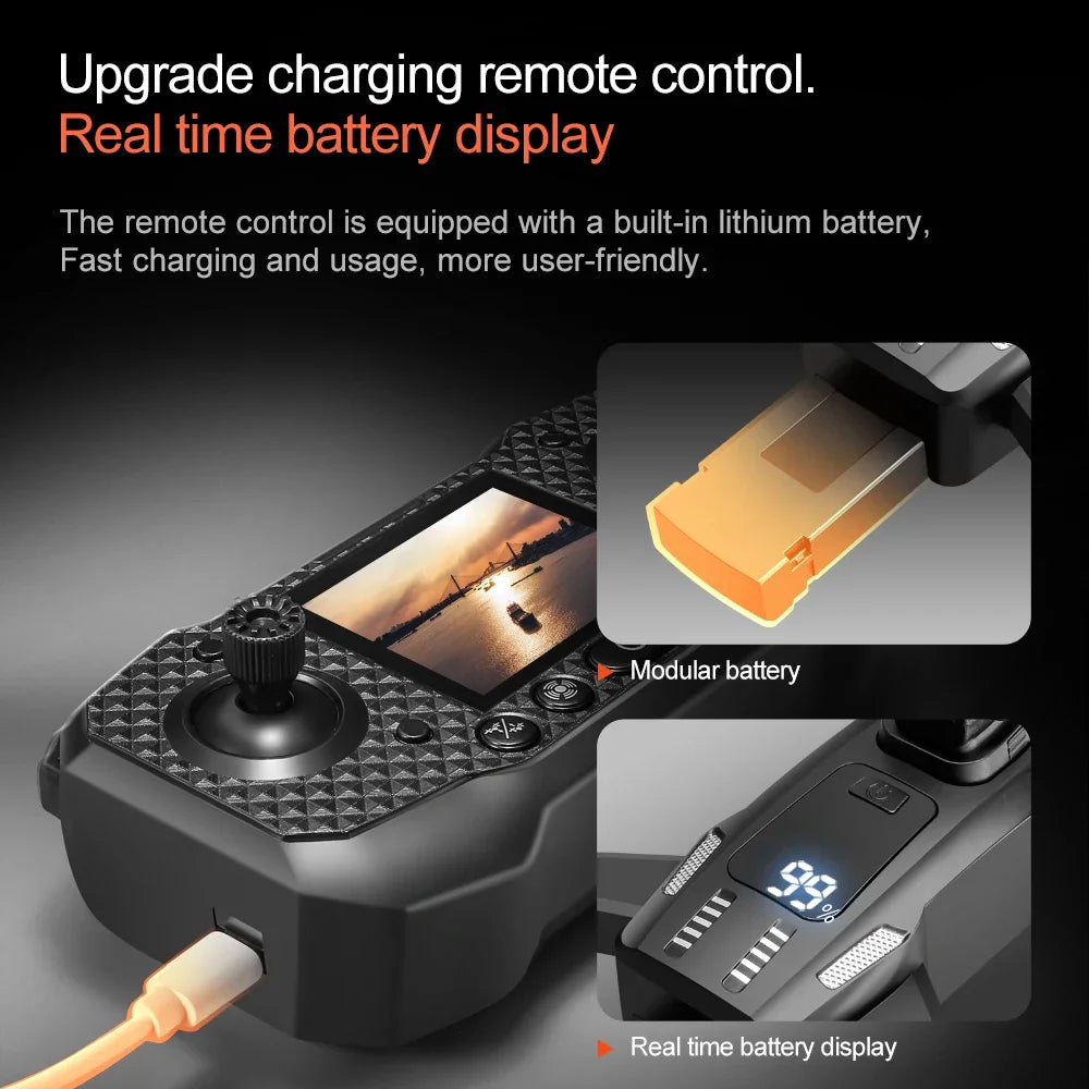 Xiaomi M6 8K Drone with Screen Remote, 5G FPV & 4K HD Camera