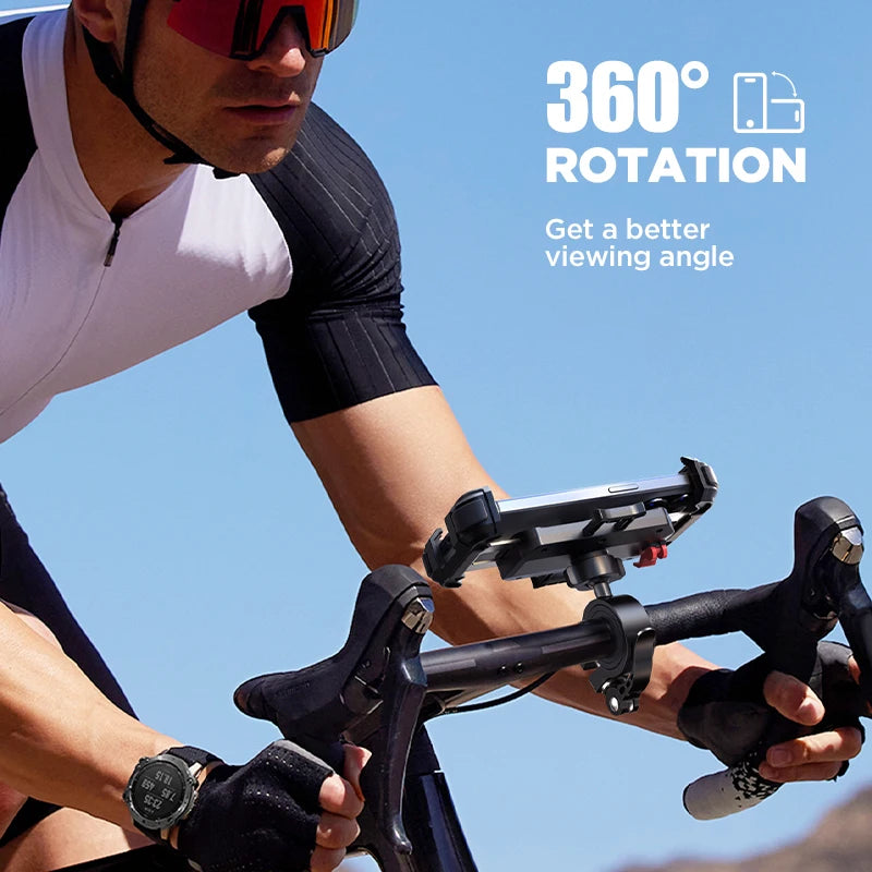 Joyroom Motorcycle & Bike Phone Mount – Ultra-Stable Handlebar Holder for iPhone, Samsung & More