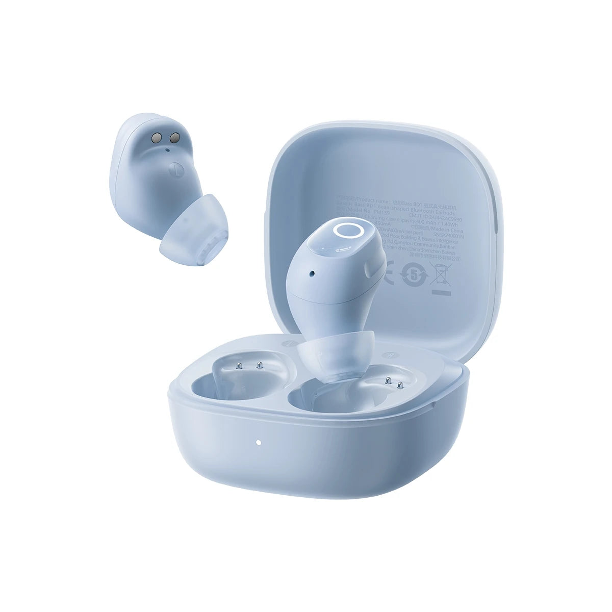 Bass BD1 Mini Earbuds – 38H Playtime, Bluetooth 5.4, IP55 Waterproof