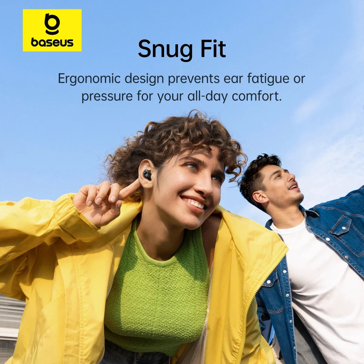 Bass BD1 Mini Earbuds – 38H Playtime, Bluetooth 5.4, IP55 Waterproof