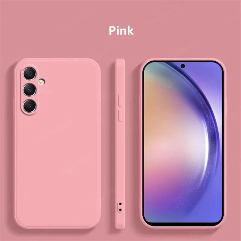 Liquid Silicone Case for Samsung Galaxy A16 / A15 / A36 / A55 – Soft & Sleek Protection