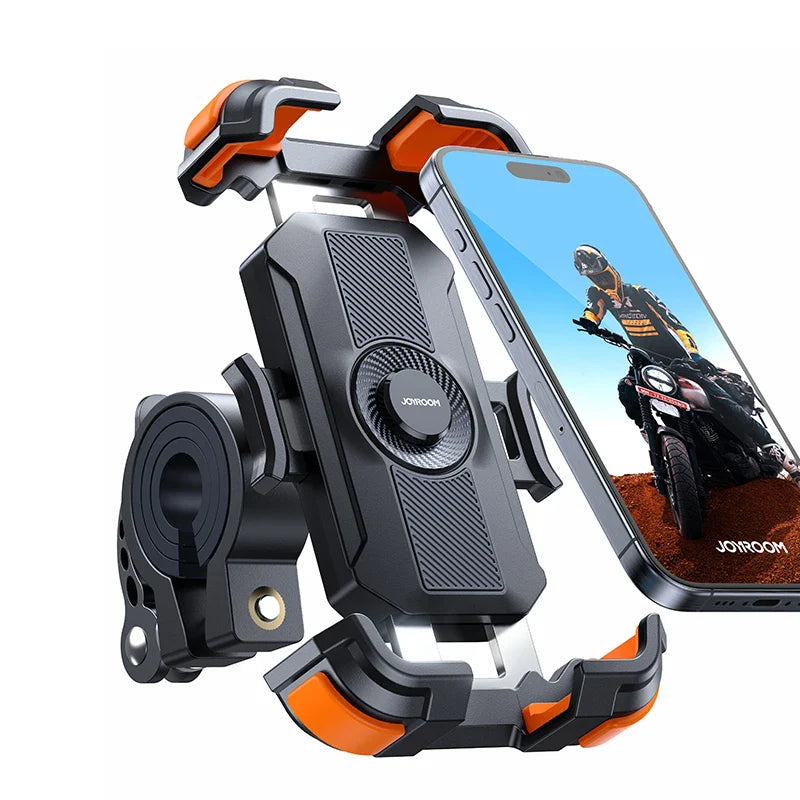 Joyroom Motorcycle & Bike Phone Mount – Ultra-Stable Handlebar Holder for iPhone, Samsung & More